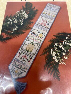 Pineapple Bellpull Cross Stitch Pattern By Historic Needlework Guild